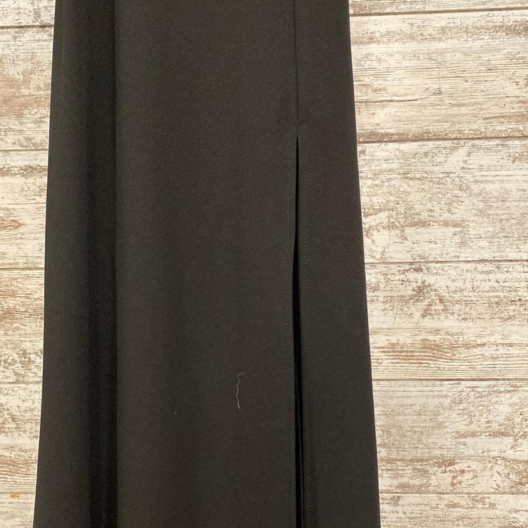 BLACK LONG EVENING GOWN