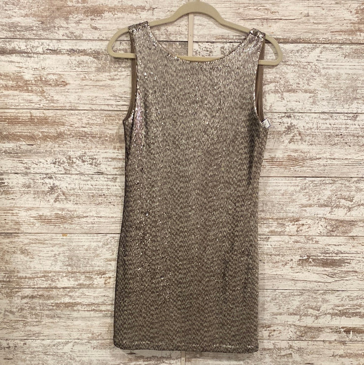 GOLD SHORT DRESS (NEW) $150