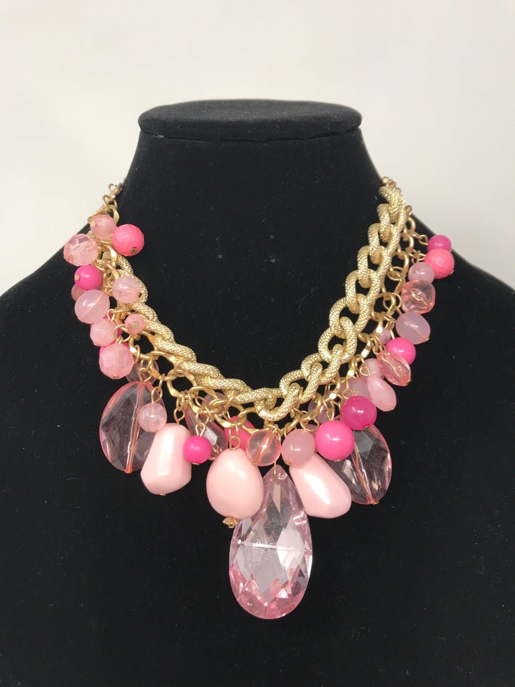 PINK/GOLD NECKLACE