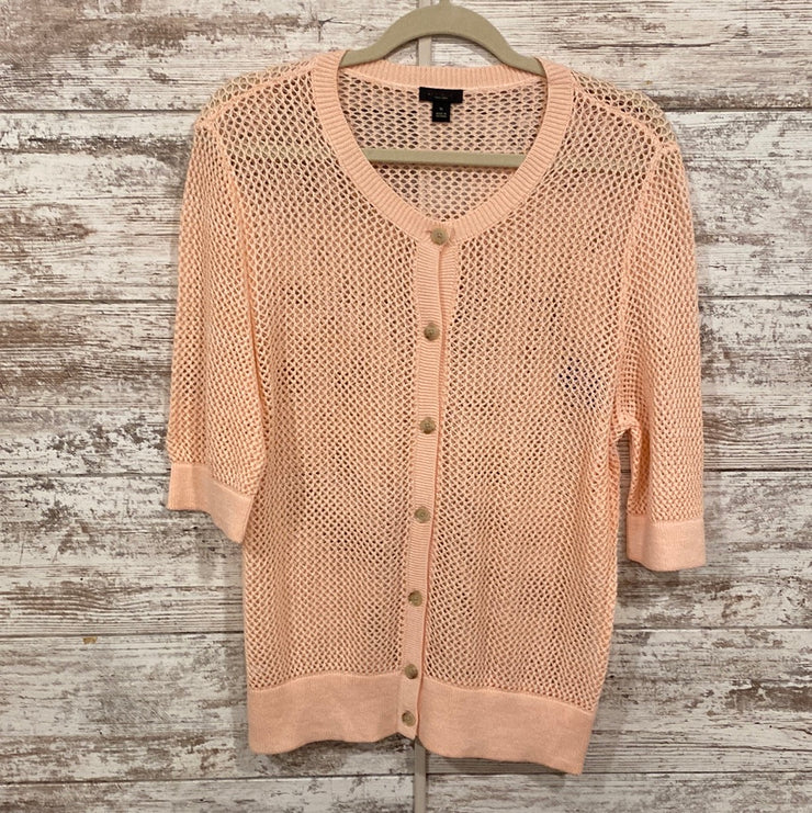 PINK BUTTON UP CARDIGAN