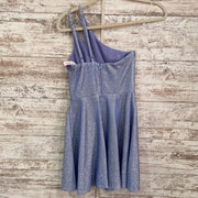 LAVENDER SPARKLY SHORT DRESS