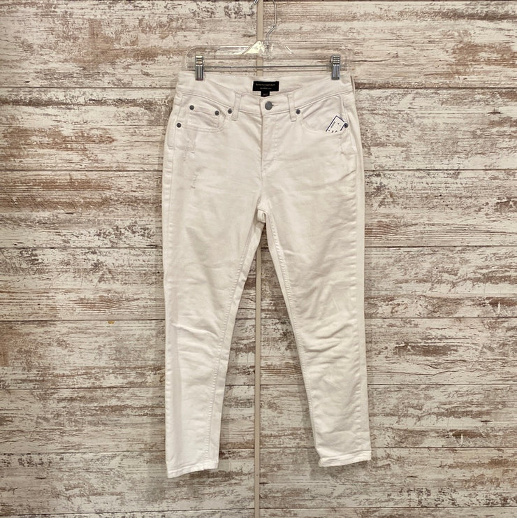 WHITE DENIM JEANS