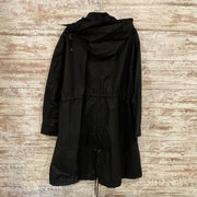 BLACK RAIN COAT