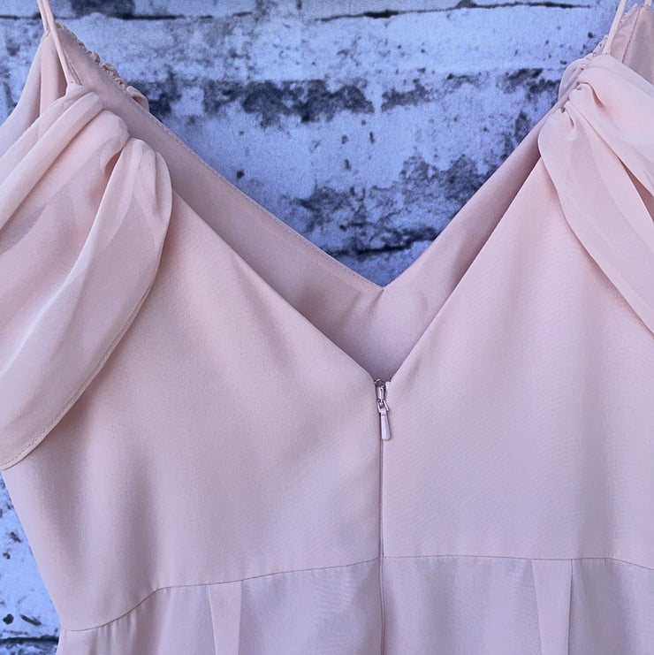 PINK LONG EVENING GOWN