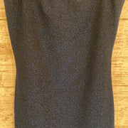 BLUE/BLACK SPARKLY SHORT DRESS