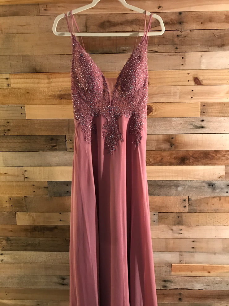 BLUSH LONG GOWN (NEW)