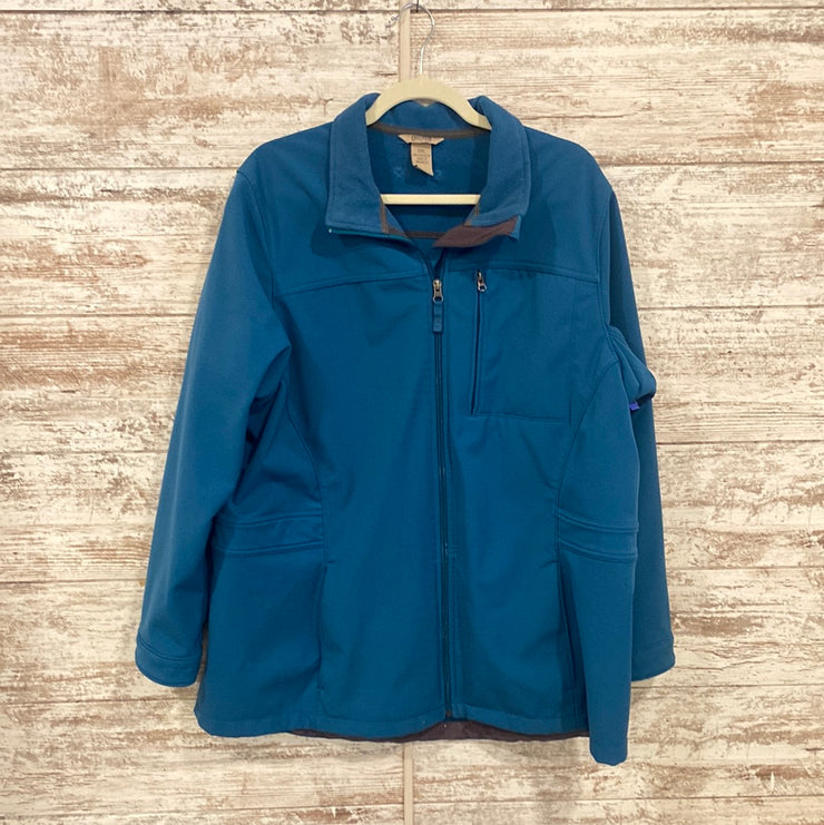 TEAL ZIP UP JACKET $109