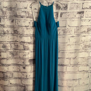 TEAL LONG EVENING GOWN (NEW)