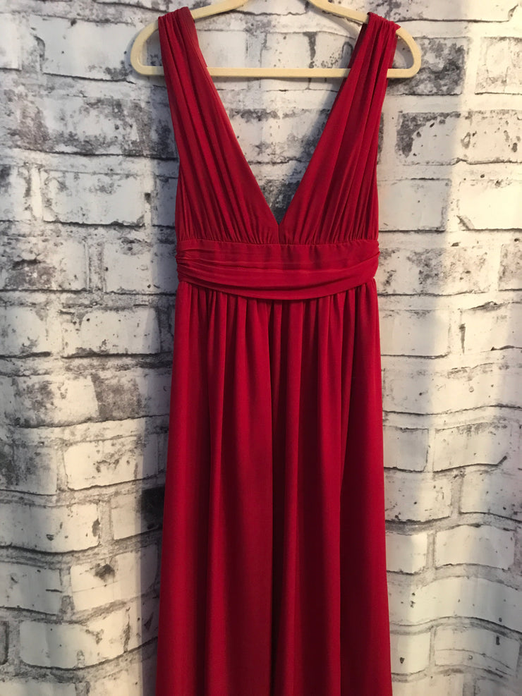 RED LONG EVENING GOWN (NEW)