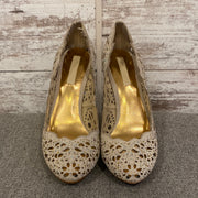 TAN/GOLD HEELS (NEW)