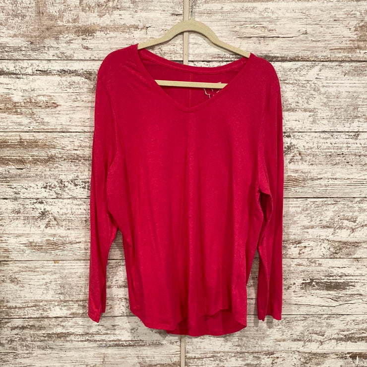 PINK LONG SLEEVE TOP