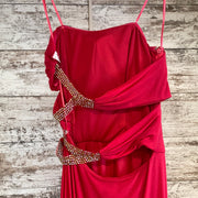 PINK LONG EVENING GOWN