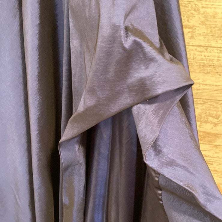 NAVY A LINE GOWN