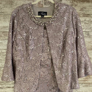 TAUPE 2 PC. SHORT DRESS $229