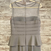 GRAY LONG EVENING GOWN-NEW$649