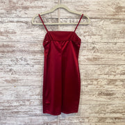 BURGUNDY SHORT DRESS
