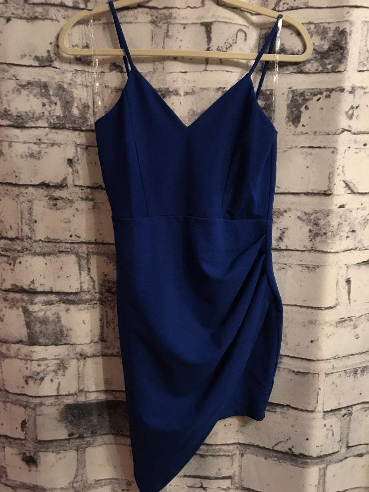 ROYAL BLUE SHORT DRESS (NEW)