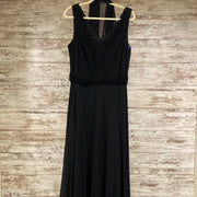 BLACK LONG EVENING GOWN