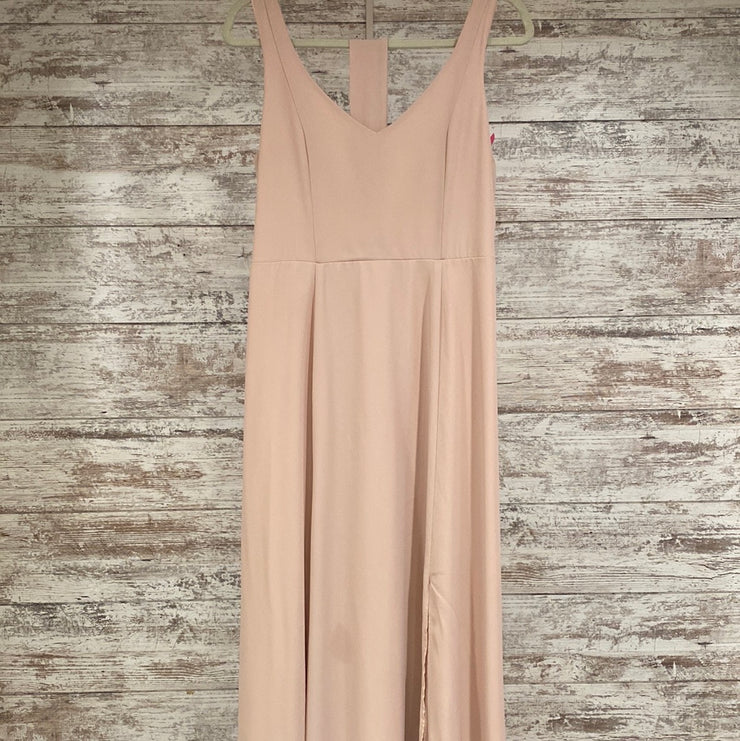 PINK LONG EVENING GOWN