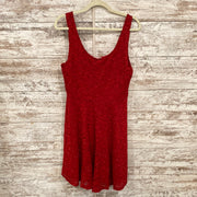RED LACE SHORT DRESS