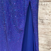 ROYAL BLUE/PURPLE SPARKLY LONG