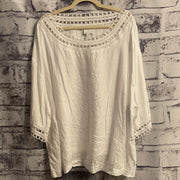 WHITE LININ TOP