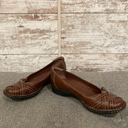 BROWN LEATHER SHOE (NEW) $90