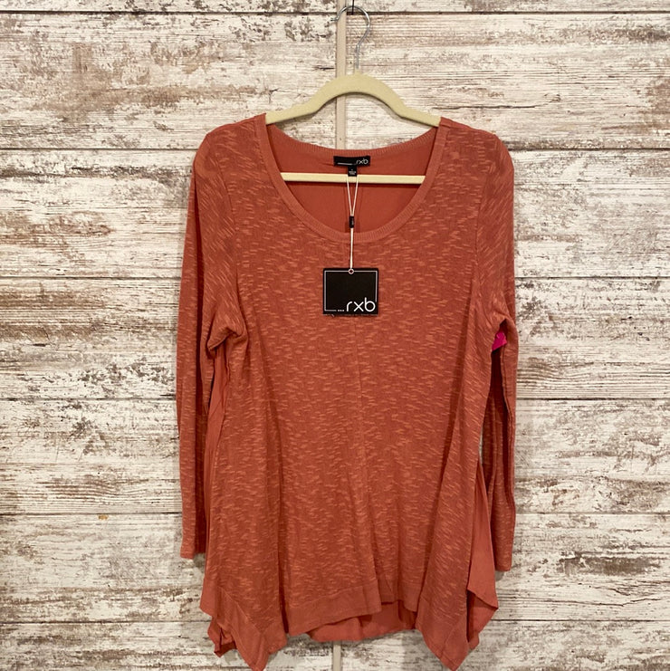 PINK LONG SLEEVE TUNIC - NEW