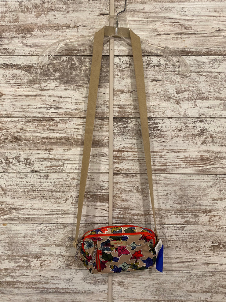 TAN/FLORAL CROSSBODY (NEW) $58