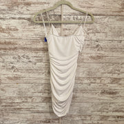 WHITE SHORT DRESS