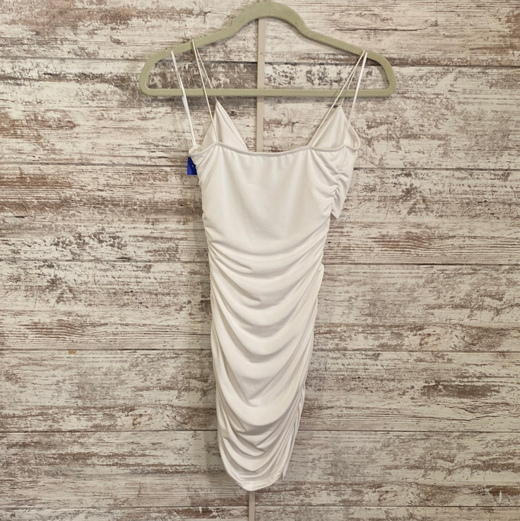 WHITE SHORT DRESS