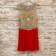 RED SHORT DRESS