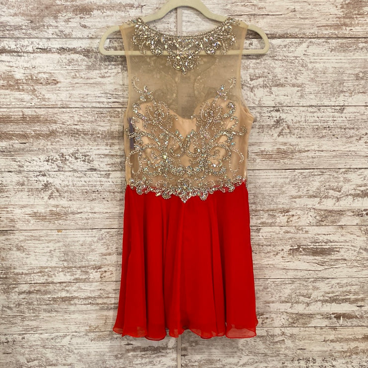 RED SHORT DRESS