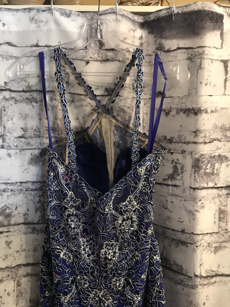 ROYAL BLUE LONG EVENING (NEW)