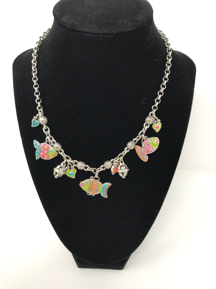 COLORFUL FISH NECKLACE