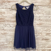 NAVY SHORT DRESS