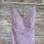 LAVENDER SPARKLY MERMAID GOWN