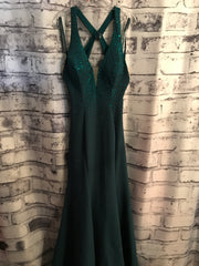 GREEN MERMAID GOWN (NEW)