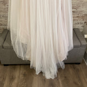 WHITE/NUDE WEDDING GOWN (NEW)