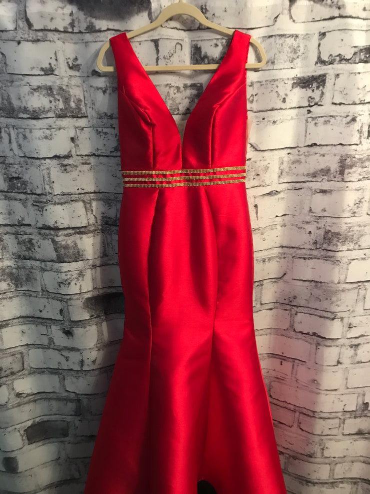 RED MERMAID GOWN