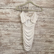 WHITE SHORT DRESS
