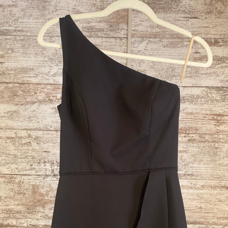 BLACK LONG EVENING GOWN