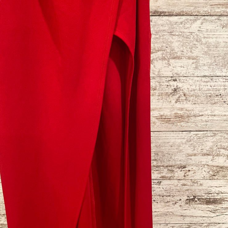 RED LONG EVENING GOWN