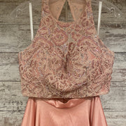 PINK 2 PC. A LINE GOWN SET