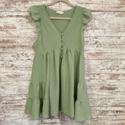 GREEN SHORT DRESS (NEW) $70