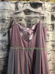 PURPLE A LINE GOWN (NEW)
