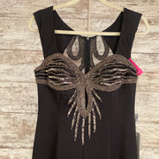 BLACK LONG EVENING GOWN (NEW)