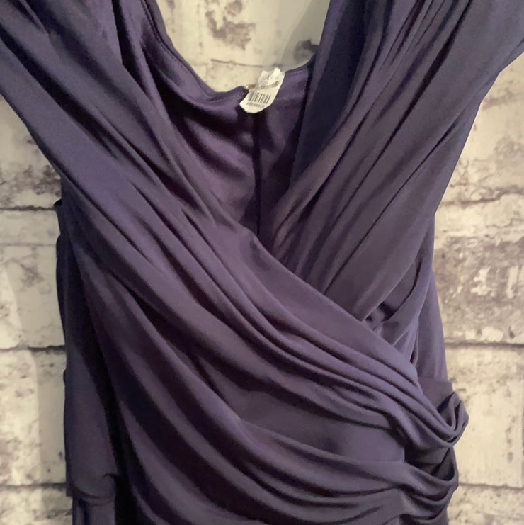 NAVY LONG EVENING GOWN