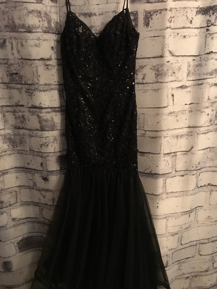 BLACK MERMAID GOWN (NEW)