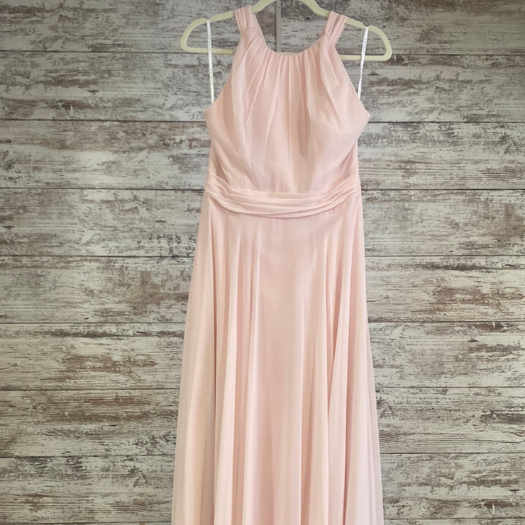 PINK LONG EVENING GOWN